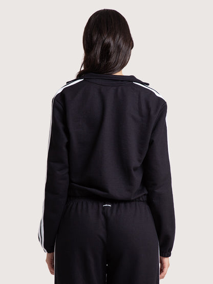 Moletom Especial Preto Hang Loose Stripes