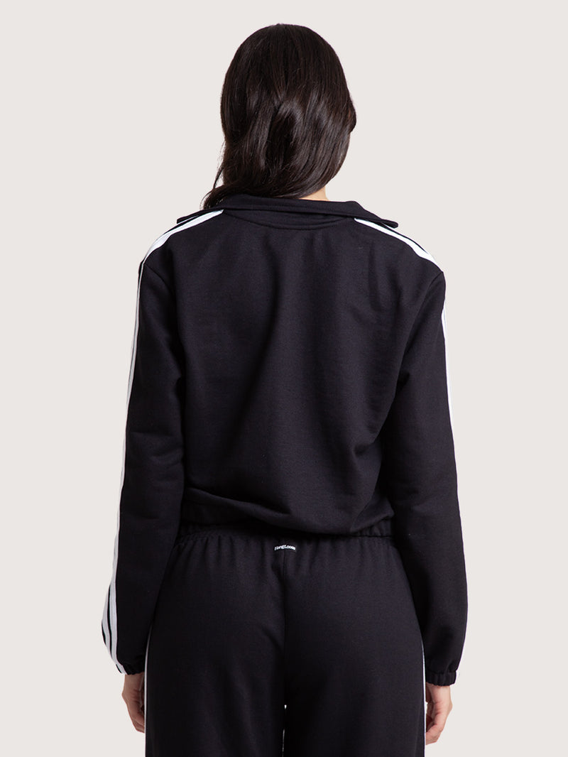 Moletom Especial Preto Hang Loose Stripes