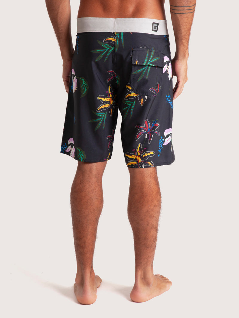 Boardshorts Estampado Hang Loose Summer