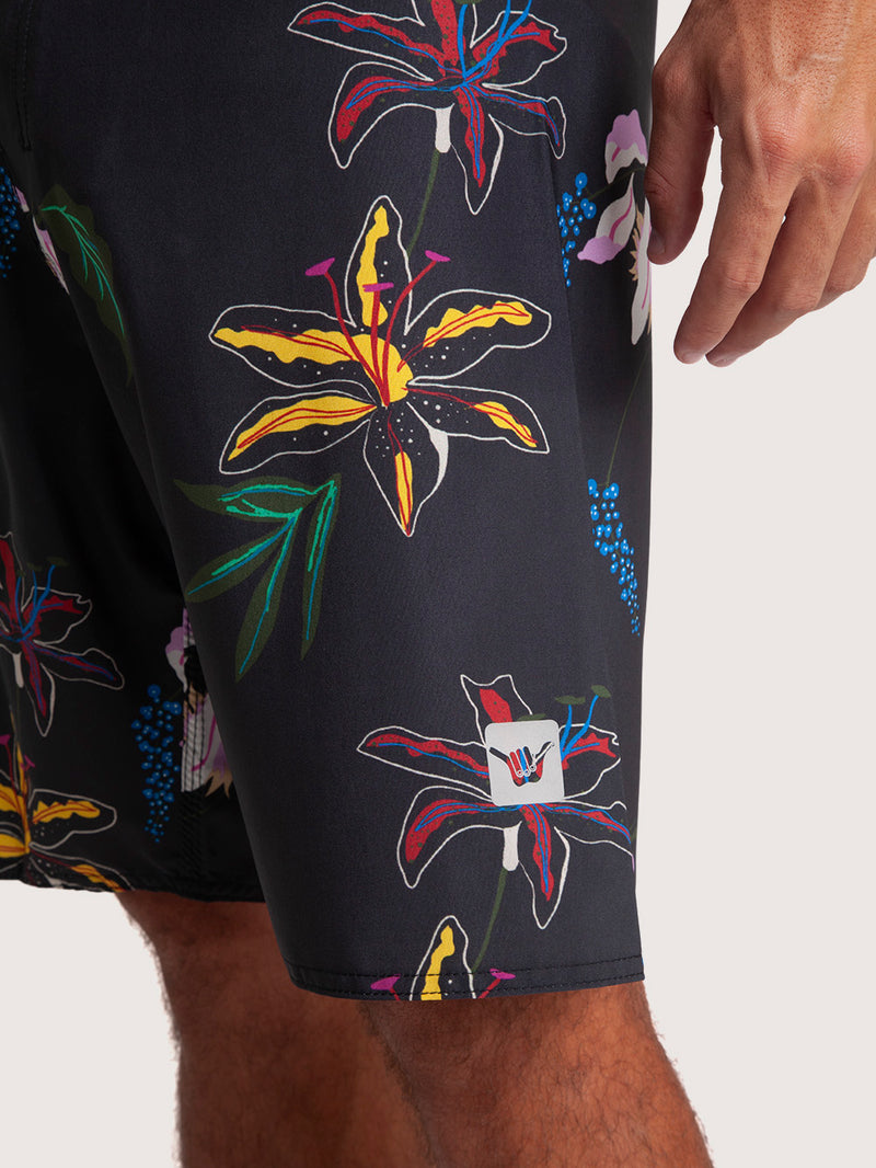 Boardshorts Estampado Hang Loose Summer