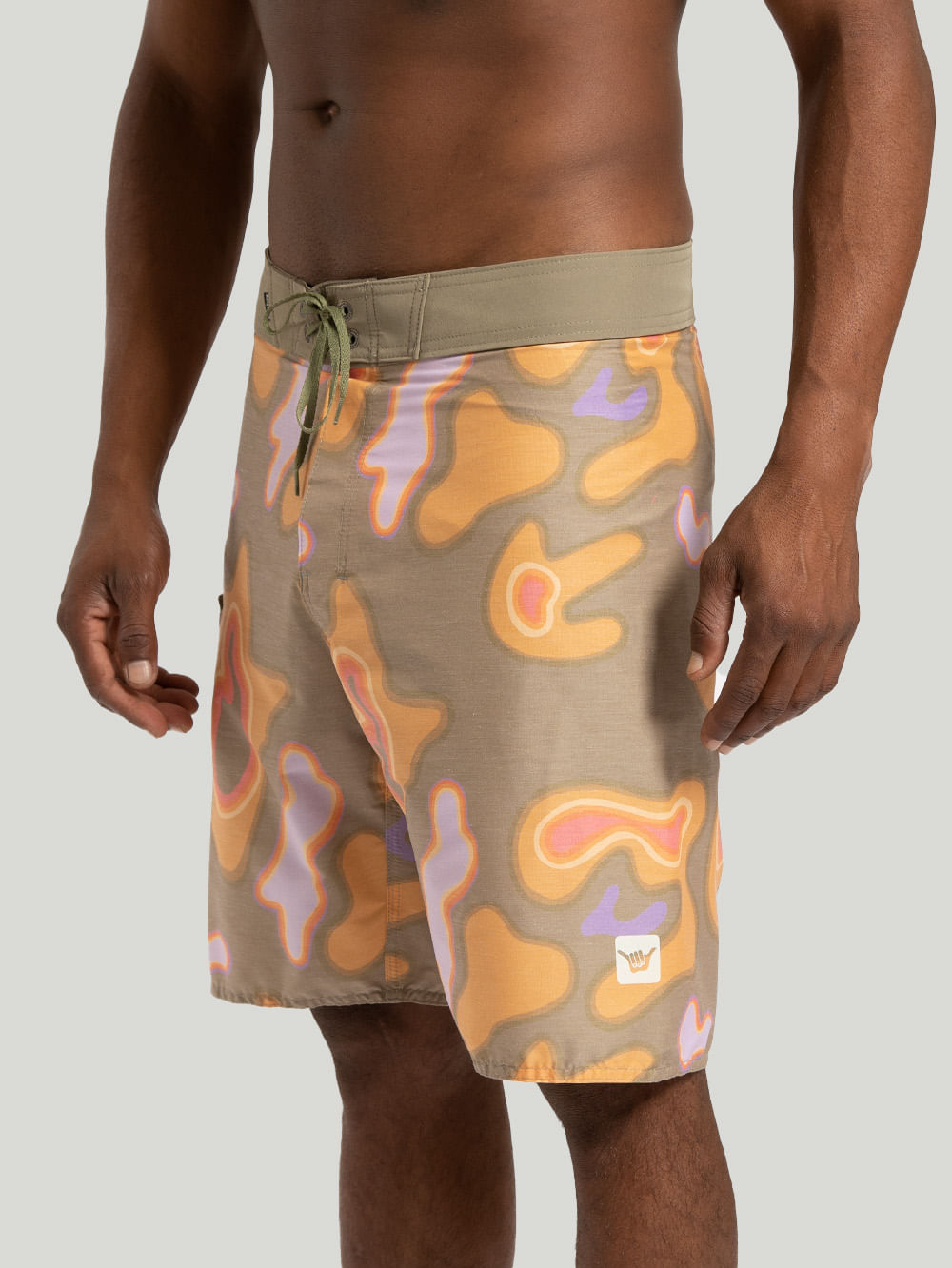 Boardshort Hang Loose Bloom Color