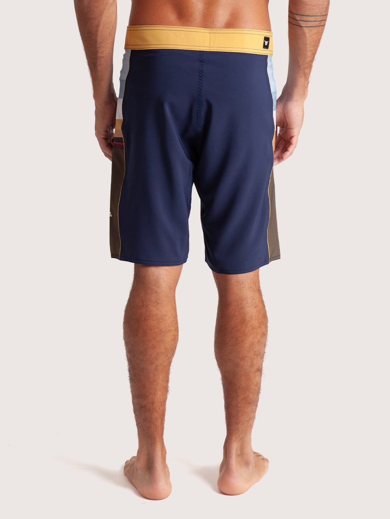 Boardshorts Azul Marinho Hang Loose Stripe