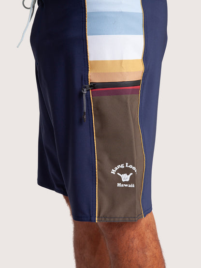Boardshorts Azul Marinho Hang Loose Stripe