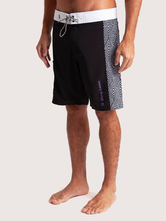 Boardshorts Preto Hang Loose Optical