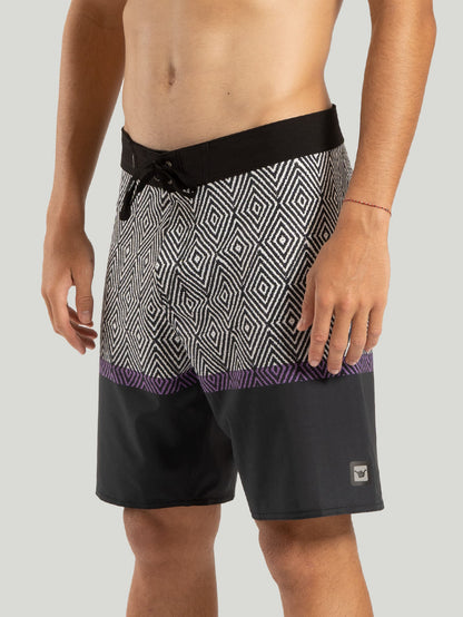 Boardshort Hang Loose Opticalblock Preto