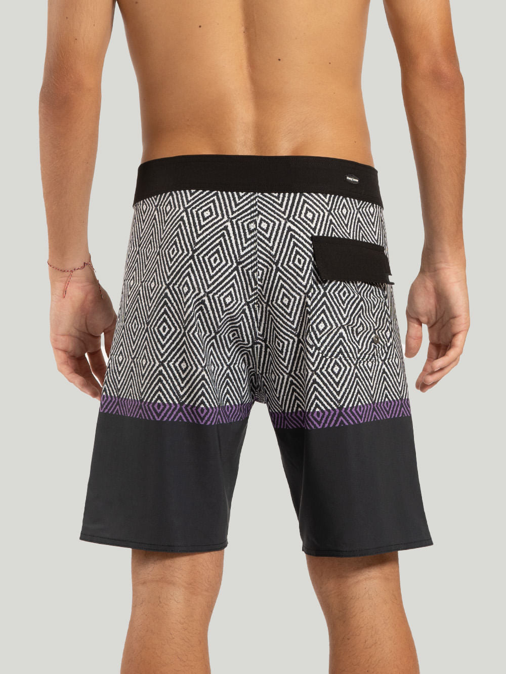 Boardshort Hang Loose Opticalblock Preto