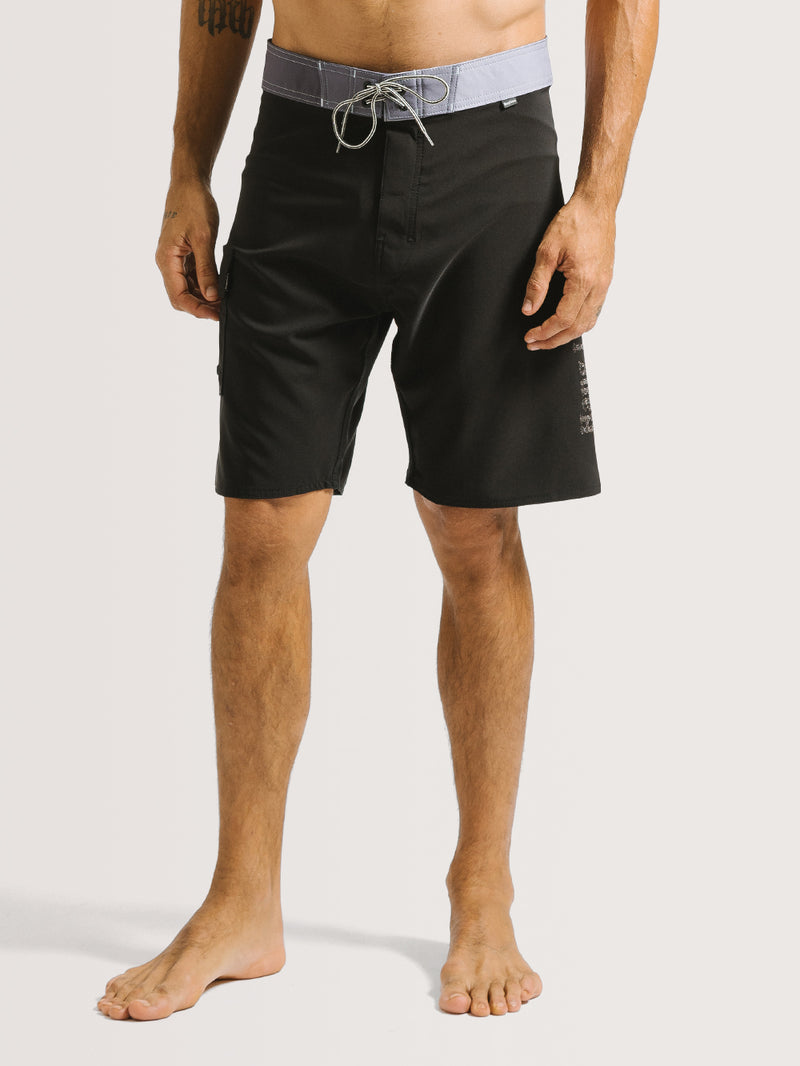Boardshort Hang Loose Top 20" Preto