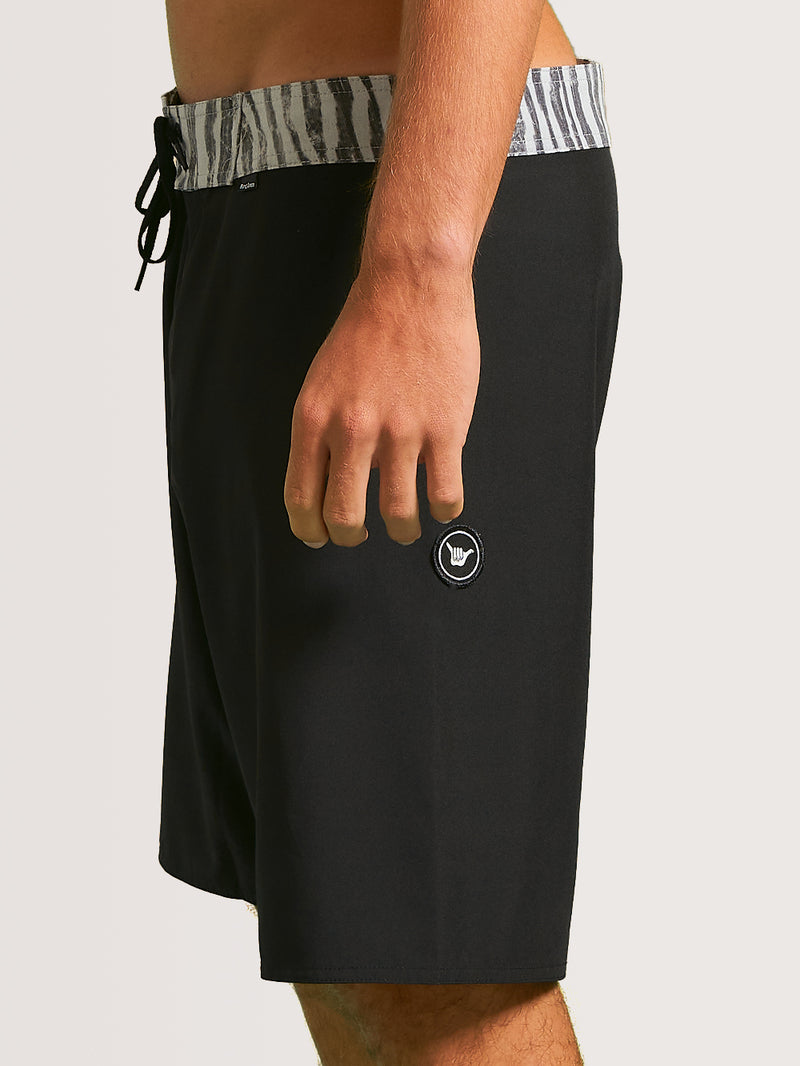 Boardshort Hang Loose Savana 20" Preto