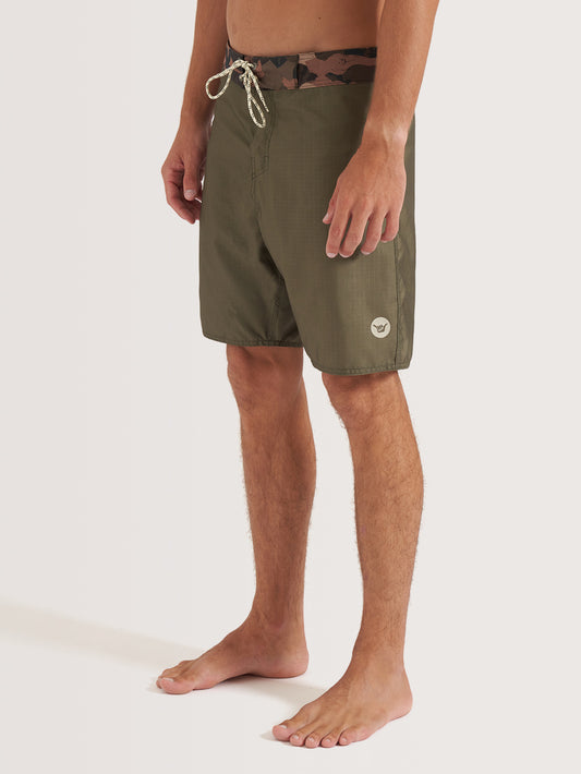 Boardshort Hang Loose Camow 20'' Oliva