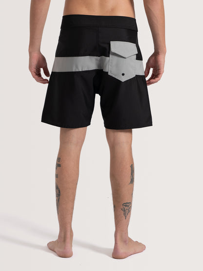 Boardshort Hang Loose Oldscool 18" Preto