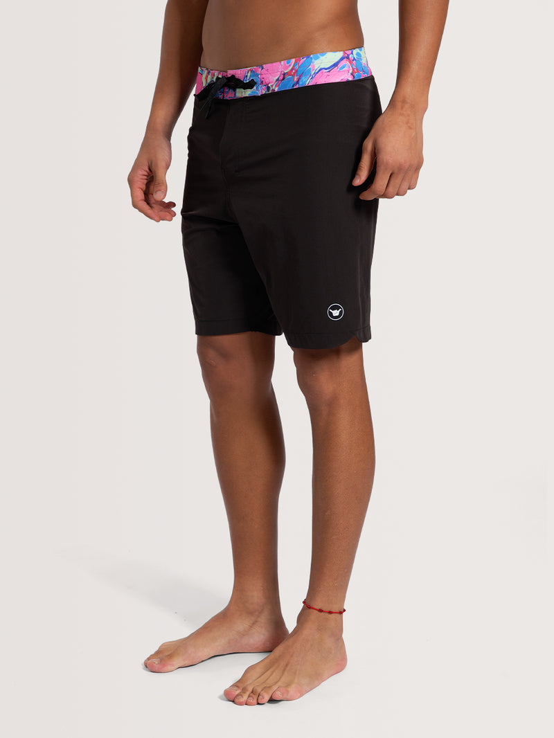 Boardshorts 19 Cinza Hang Loose Melted