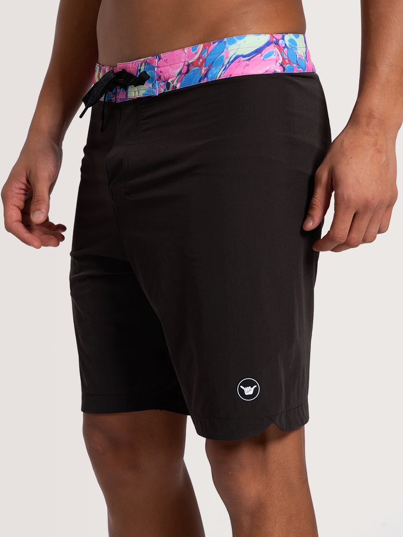 Boardshorts 19 Cinza Hang Loose Melted
