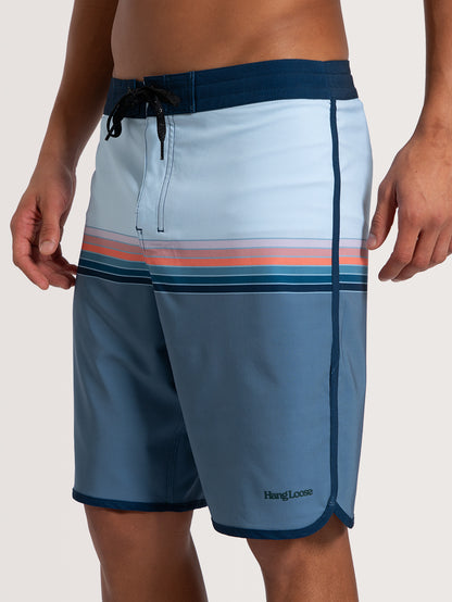 Boardshorts 20 Azul Hang Loose Scaloop