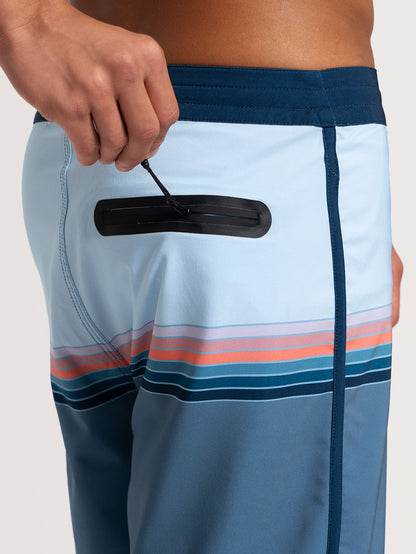 Boardshorts 20 Azul Hang Loose Scaloop