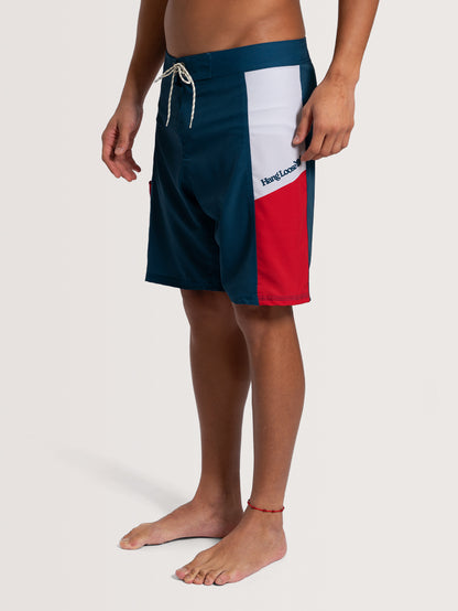 Boardshorts 20 Azul Hang Loose Classic