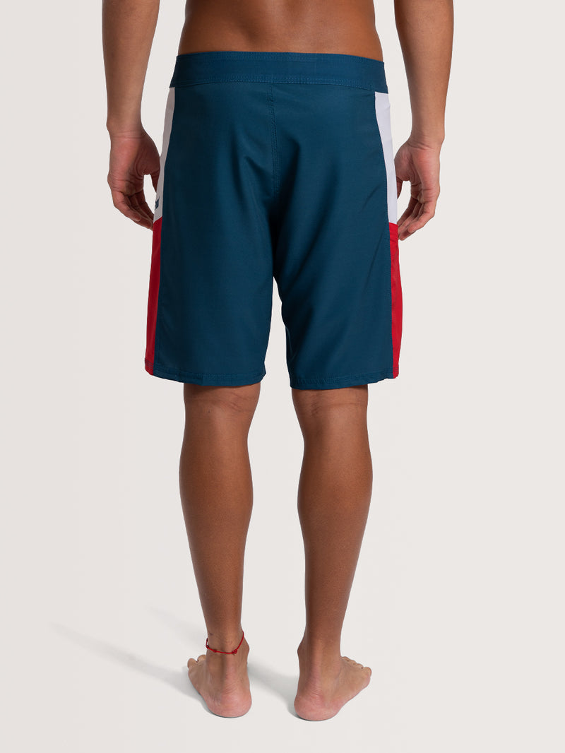 Boardshorts 20 Azul Hang Loose Classic