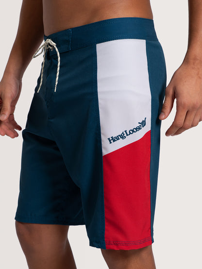 Boardshorts 20 Azul Hang Loose Classic