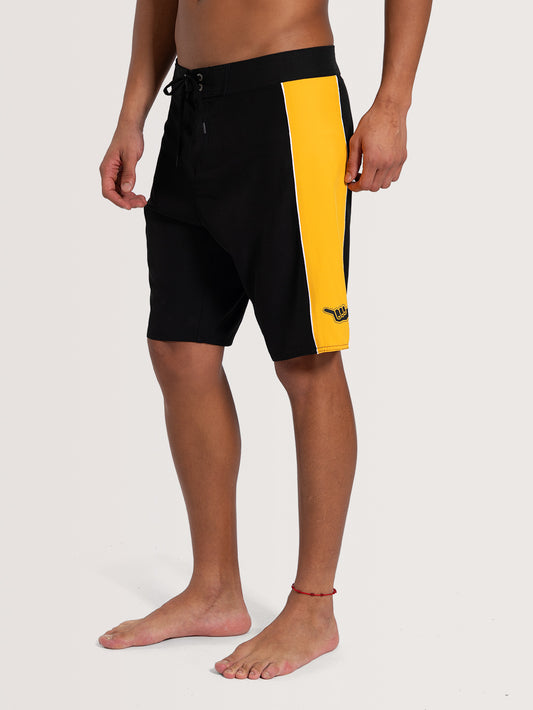 Boardshorts 20 Preto Hang Loose Wise