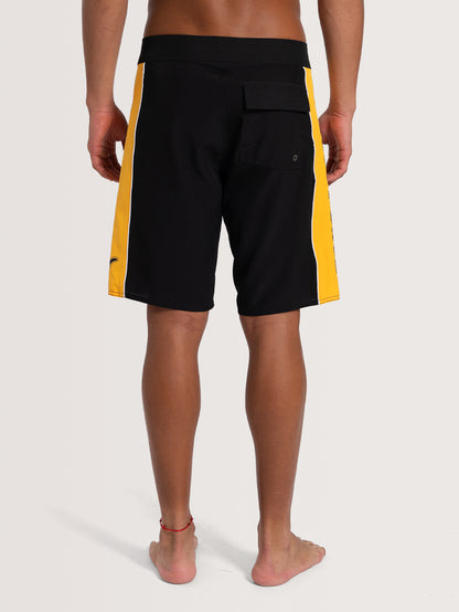 Boardshorts 20 Preto Hang Loose Wise