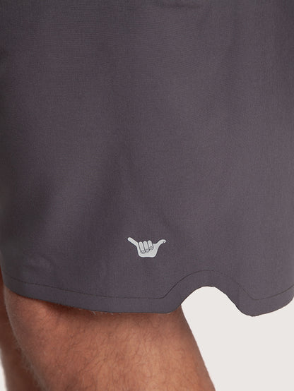 Boardshorts 19” Cinza Hang Loose Laser