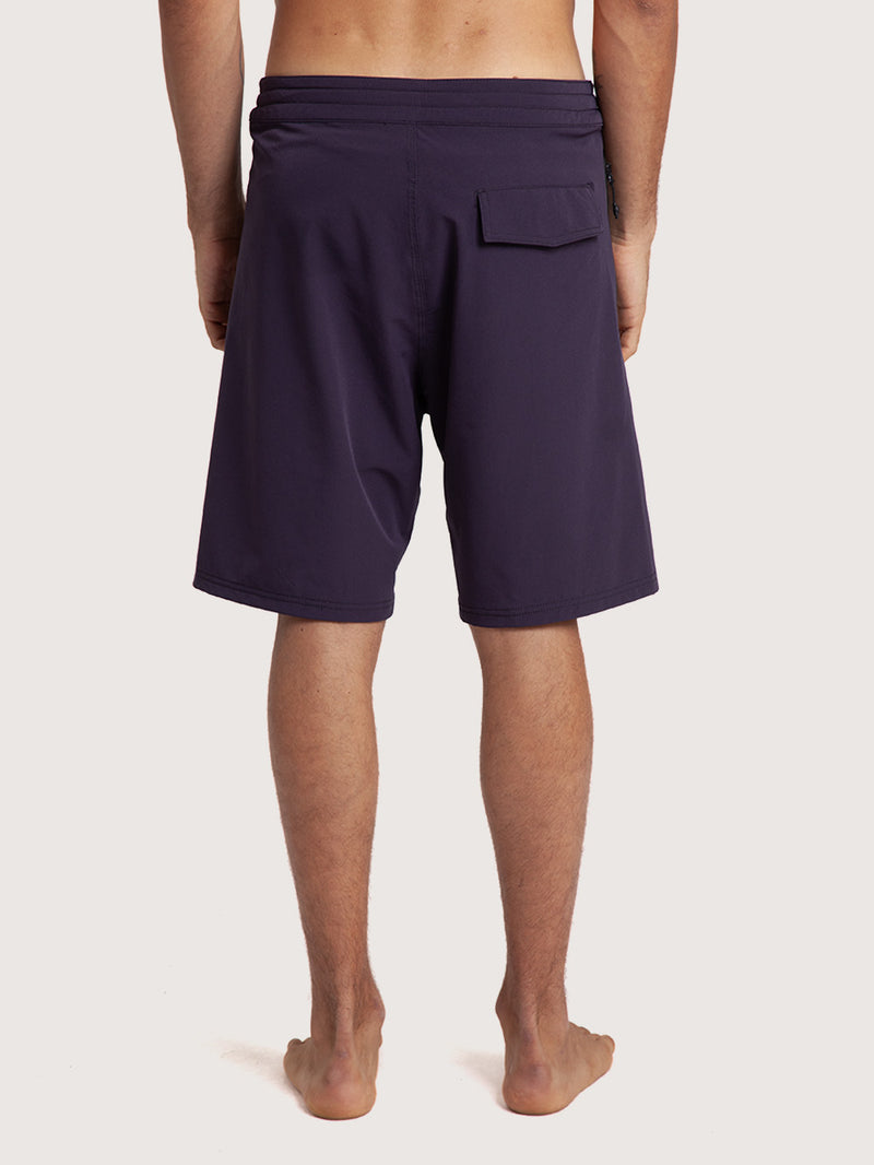 Boardshorts 18” Preto Hang Loose Retro