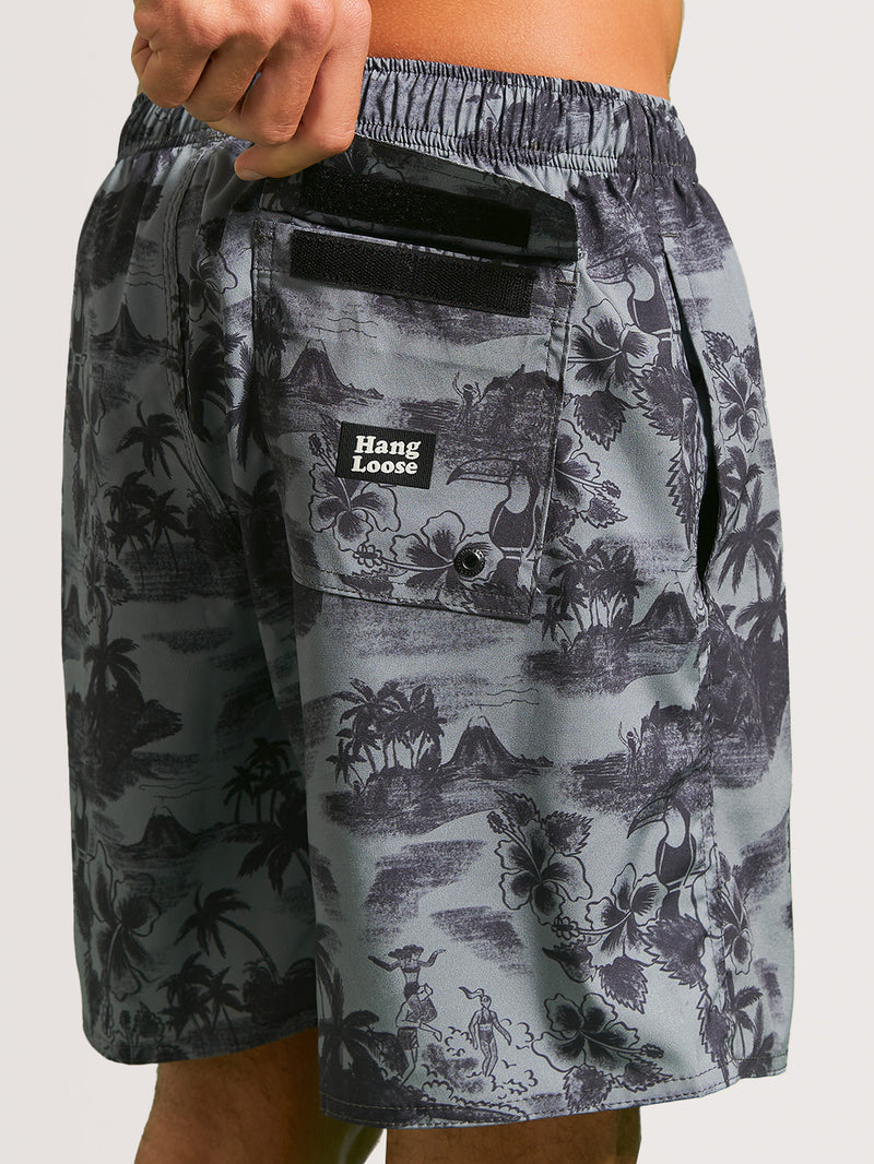 Shorts Hang Loose Oahu Verde