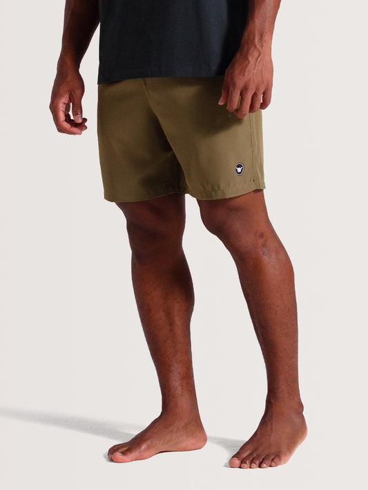 Shorts Caqui Hang Loose Landscape