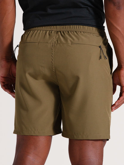 Shorts Caqui Hang Loose Landscape