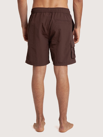 Bermuda Elástico Importada Hang Loose Byron Marrom