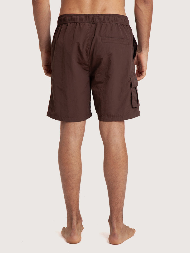 Bermuda Elástico Importada Hang Loose Byron Marrom