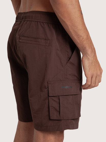 Bermuda Elástico Importada Hang Loose Byron Marrom