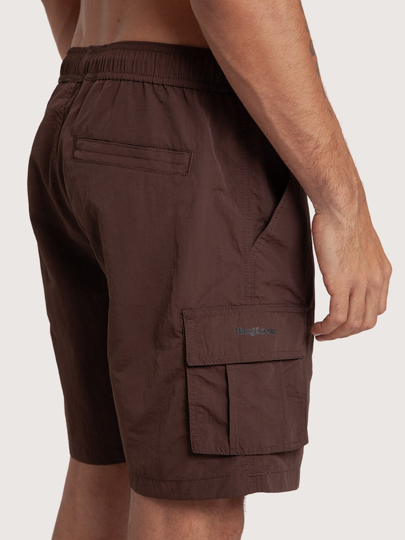 Bermuda Elástico Importada Hang Loose Byron Marrom