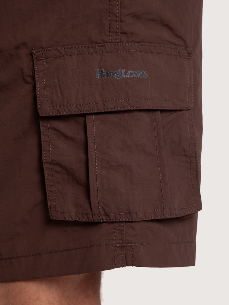 Bermuda Elástico Importada Hang Loose Byron Marrom