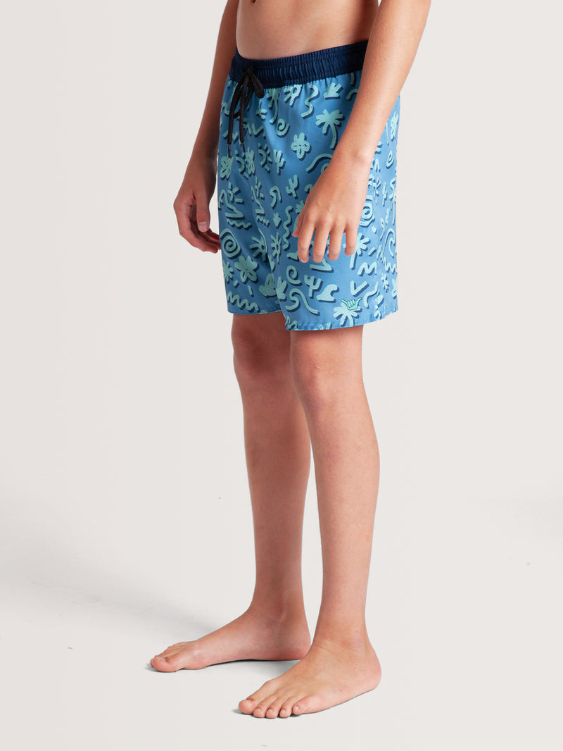 Shorts Hang Loose Juvenil Summer Kids Collection