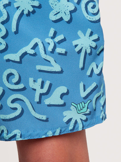 Shorts Hang Loose Juvenil Summer Kids Collection