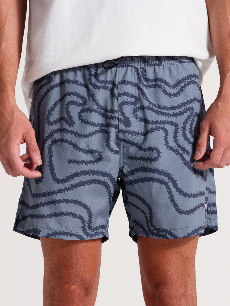 Shorts Volley Verde Hang Loose Swell
