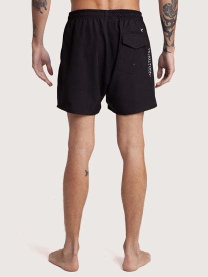 Shorts Volley Hang Loose Astor Preto