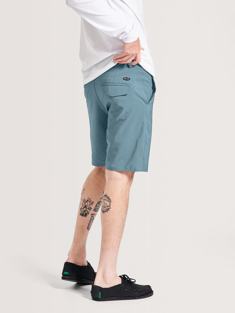 Bermuda Híbrida Azul Hang Loose Heather