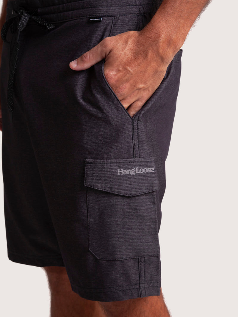 Bermuda Híbrida Hang Loose Halphwaist Cinza Claro