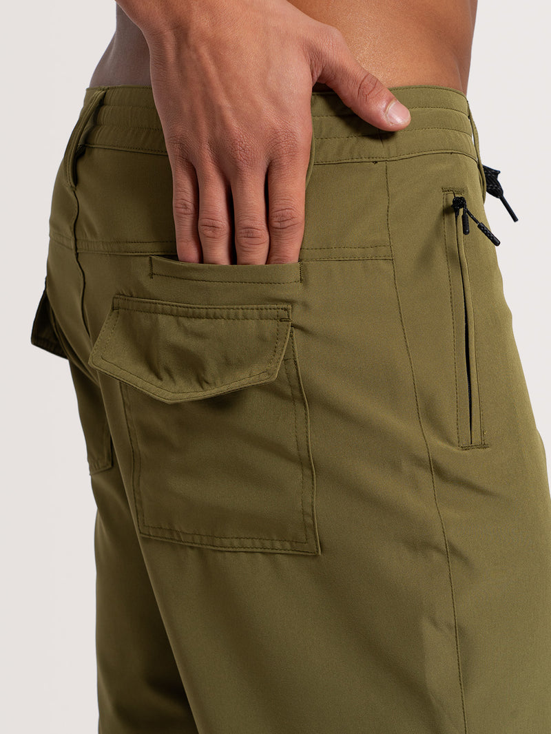 Bermuda Híbrida Verde Hang Loose Core