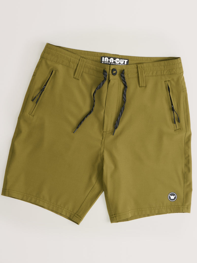 Bermuda Híbrida Verde Hang Loose Core