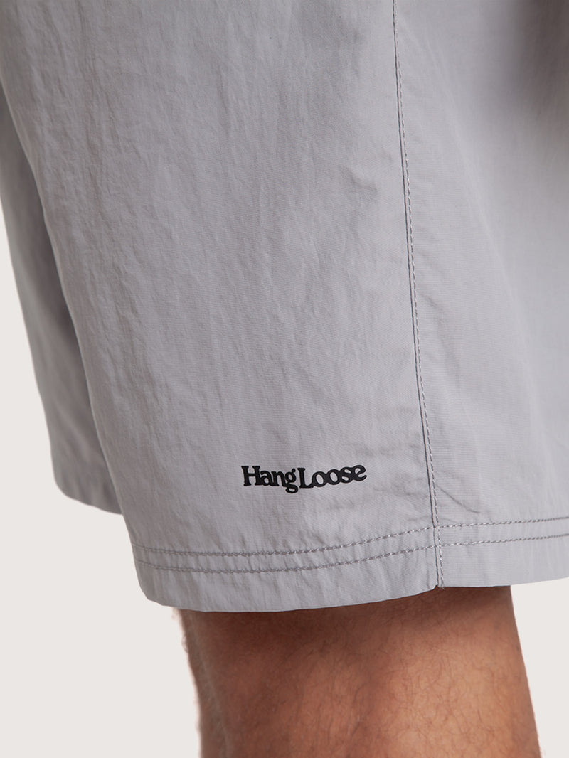 Bermuda Híbrida Hang Loose Cinza Taslon Importada