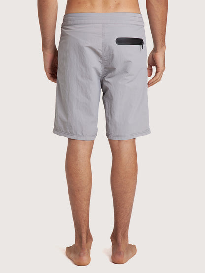 Bermuda Híbrida Hang Loose Cinza Taslon Importada