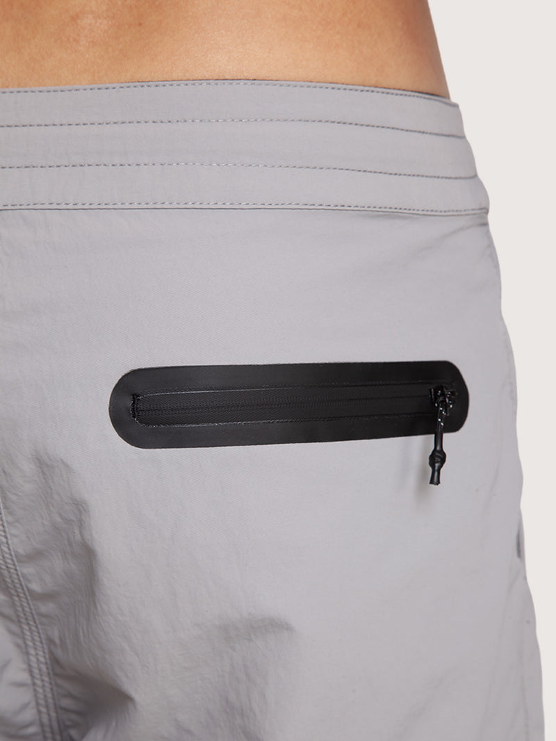 Bermuda Híbrida Hang Loose Cinza Taslon Importada