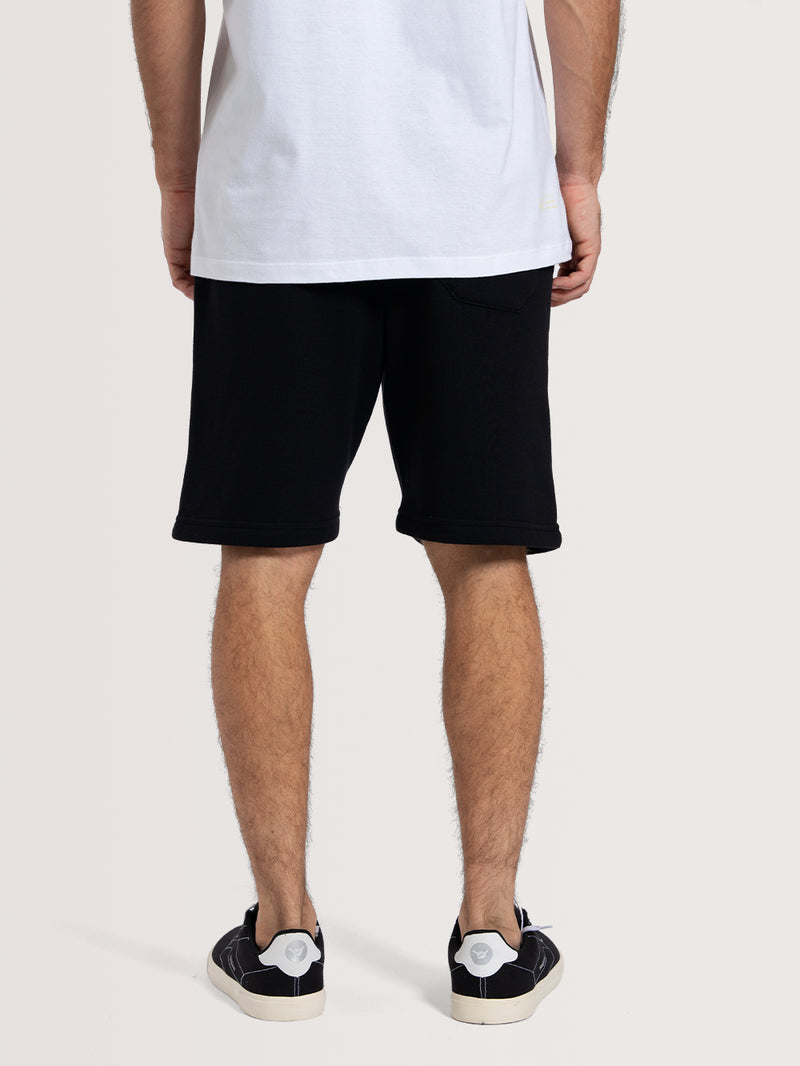 Bermuda Preta Hang Loose Typo