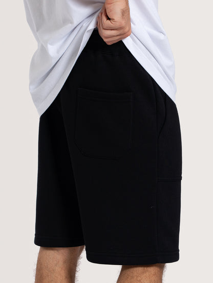 Bermuda Preta Hang Loose Typo