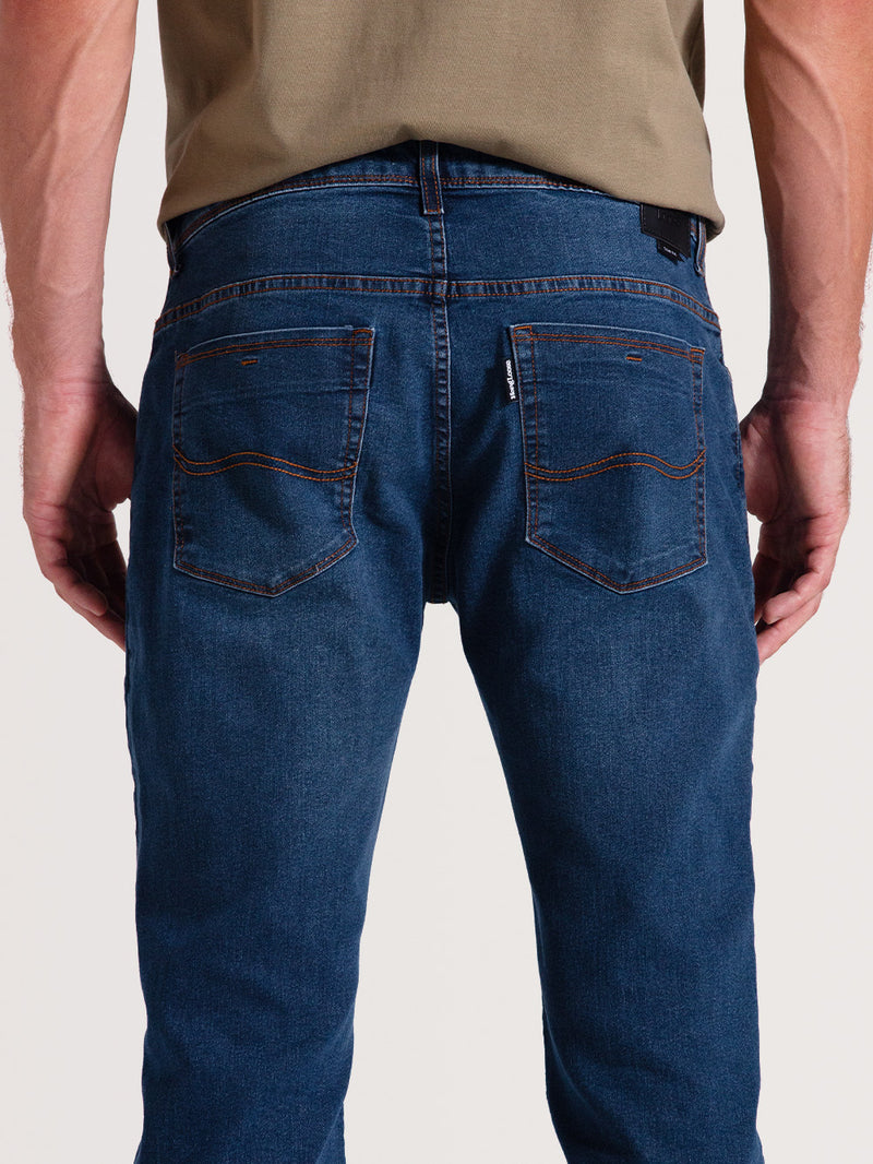 Calça Jeans Hang Loose Ochre Azul
