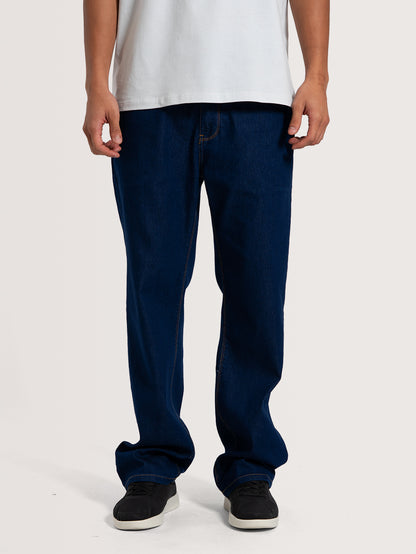 Calça Jeans Azul Escuro Hang Loose Slim