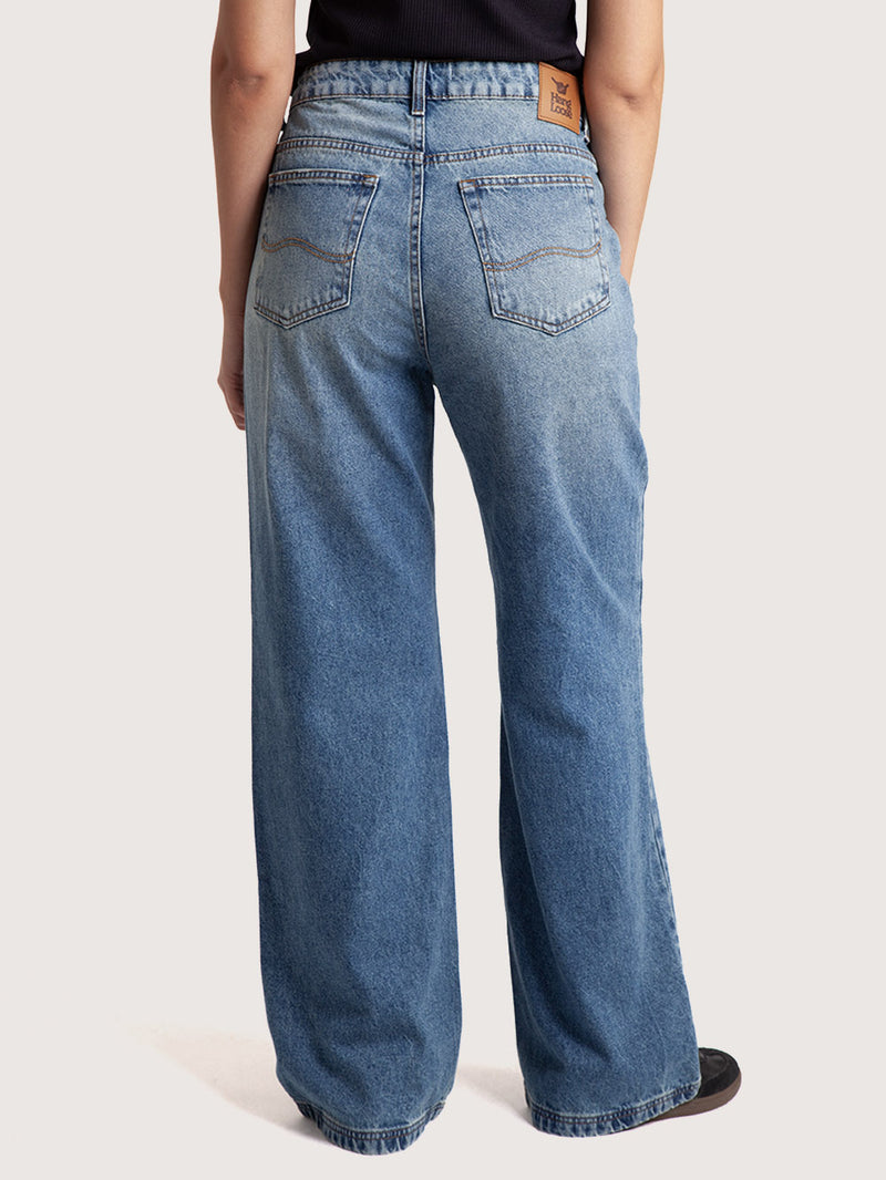Calça Jeans Hang Loose Azul Claro Dirty