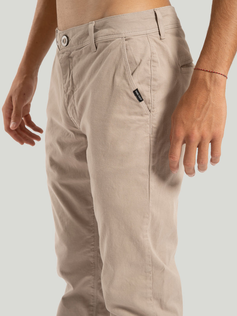 Calça Chino Masculina Hang Loose Bege